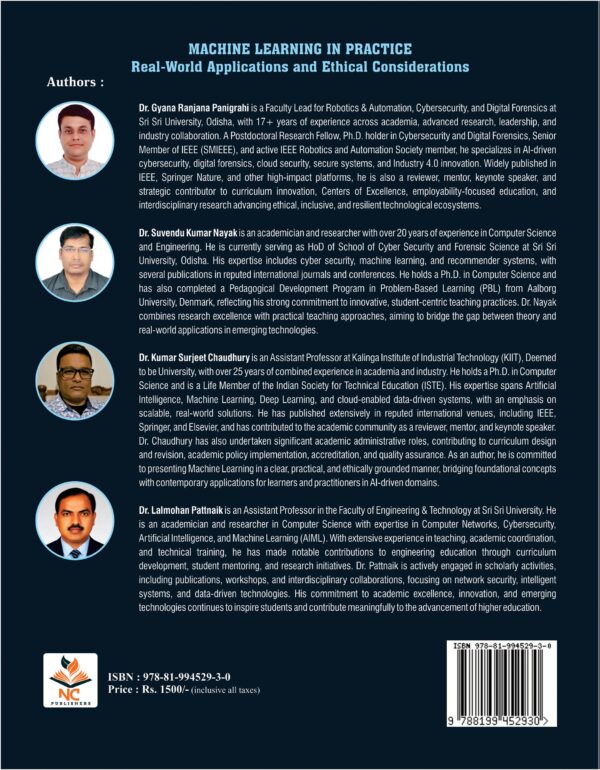 Machine Learning in Practice-2 - Copy Machine Learning in Practice Real-World Applications and Ethical Considerations